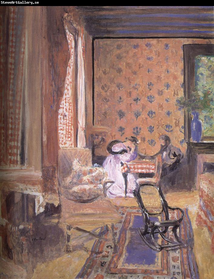 Edouard Vuillard Draughts game